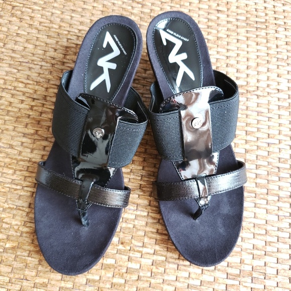 Anne Klein Spors Shoes | Cissy, Black, Wedge S7